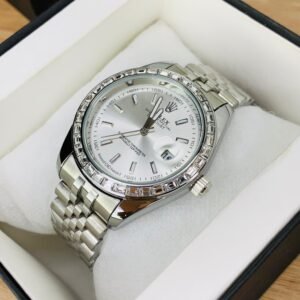 rlx limited watch – green dial with silver chain (copy)