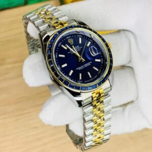 two tone rlx limited watch – black dial with gold accent (copy)