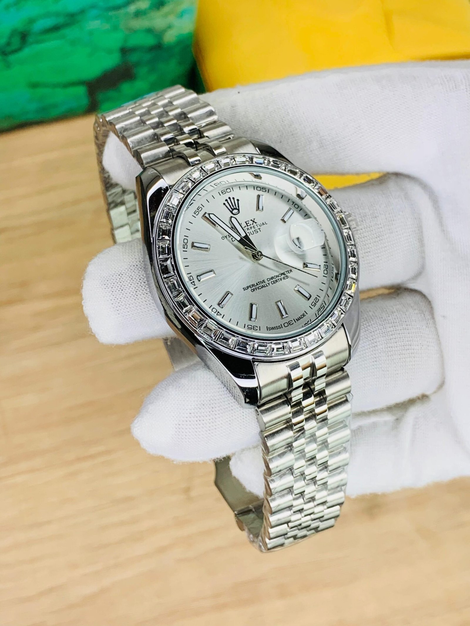 rlx limited watch – green dial with silver chain (copy) rlx limited watch – green dial with silver chain (copy)