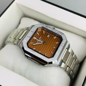 cubitus model silver chain teal green dial (copy)