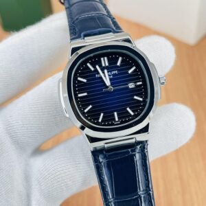ptk modern white dial blue strap watch (copy)